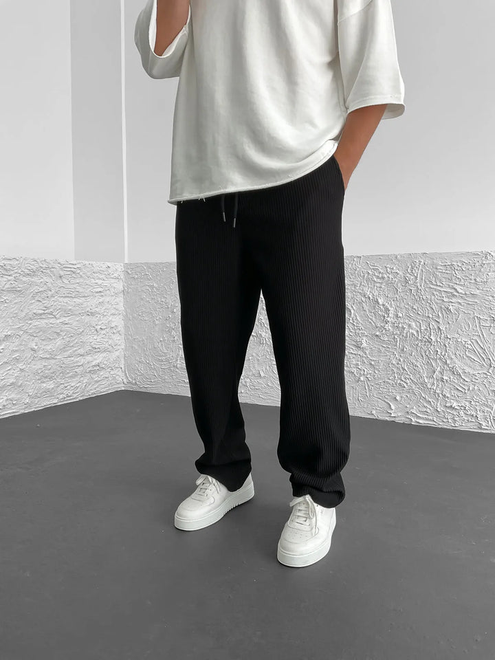 Wigand - Pantalón De Spandex Acanalado Confort